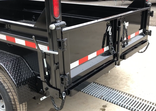 2022 SURE TRAC 12 foot Low Profile Homeowner Dump Trailer - Image 16